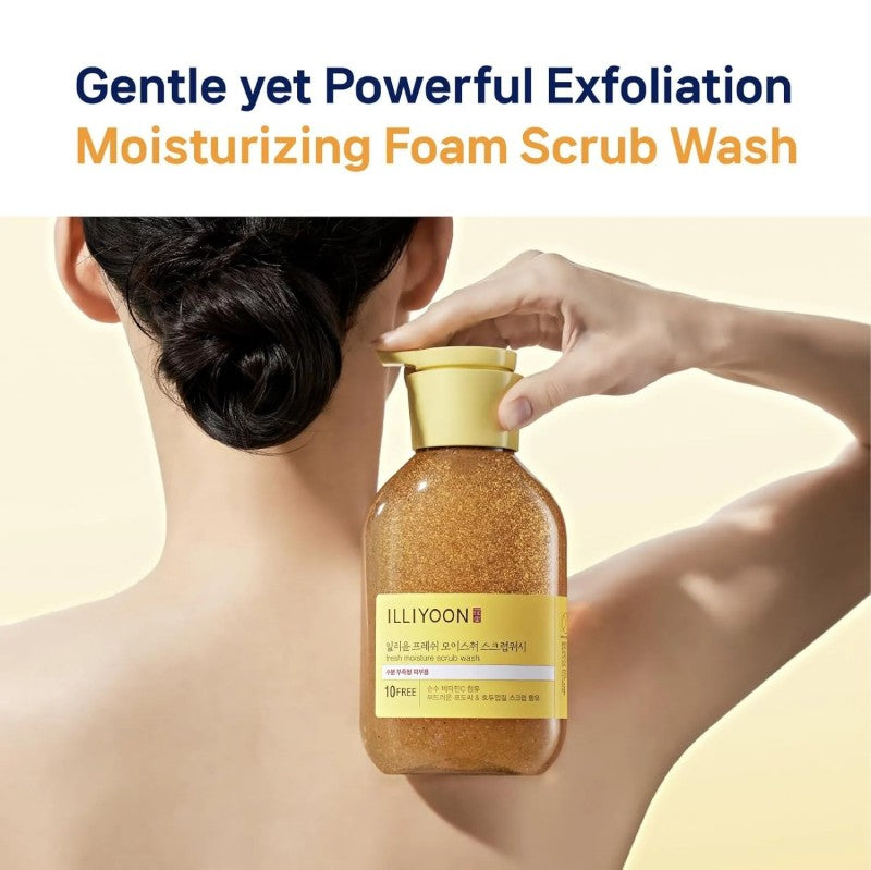 Illiyoon Fresh Moisture Scrub Wash 400ml