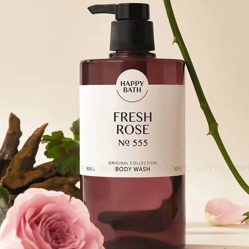 Happy Bath Fresh Rose Body Wash NO.555 910g