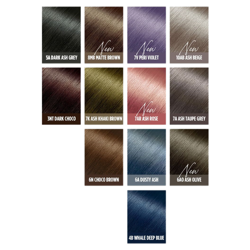 Mise En Scene Hello Bubble Hair Colour #7V Peri Violet