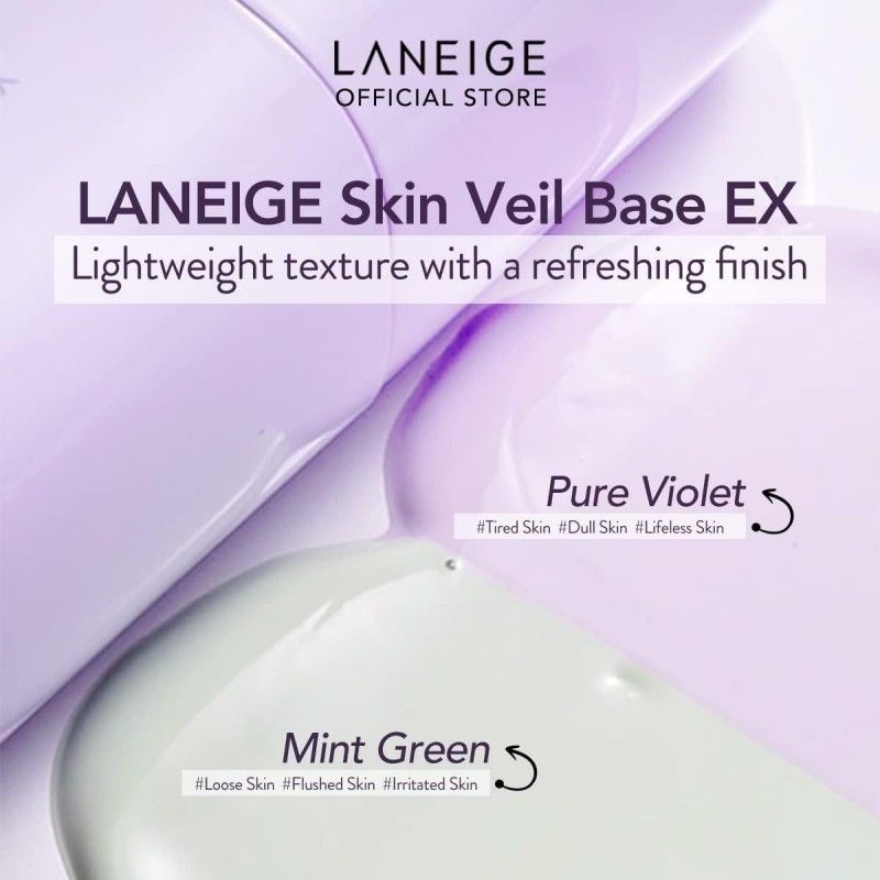 Laneige Skin Veil Base EX Mint Green SPF28 PA++ 30ml