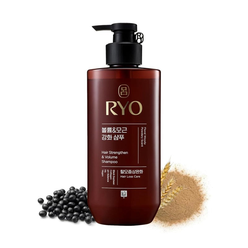 Ryo Strengthen & Volume Hair Shampoo 480ml