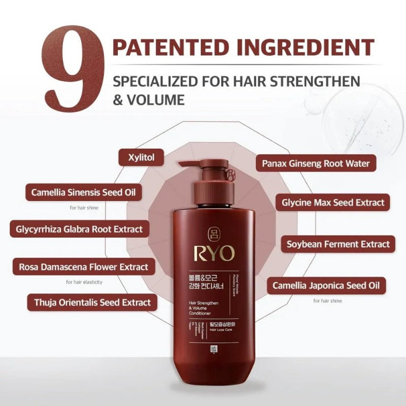 Ryo Hair Strength & Volume Conditioner 480ml