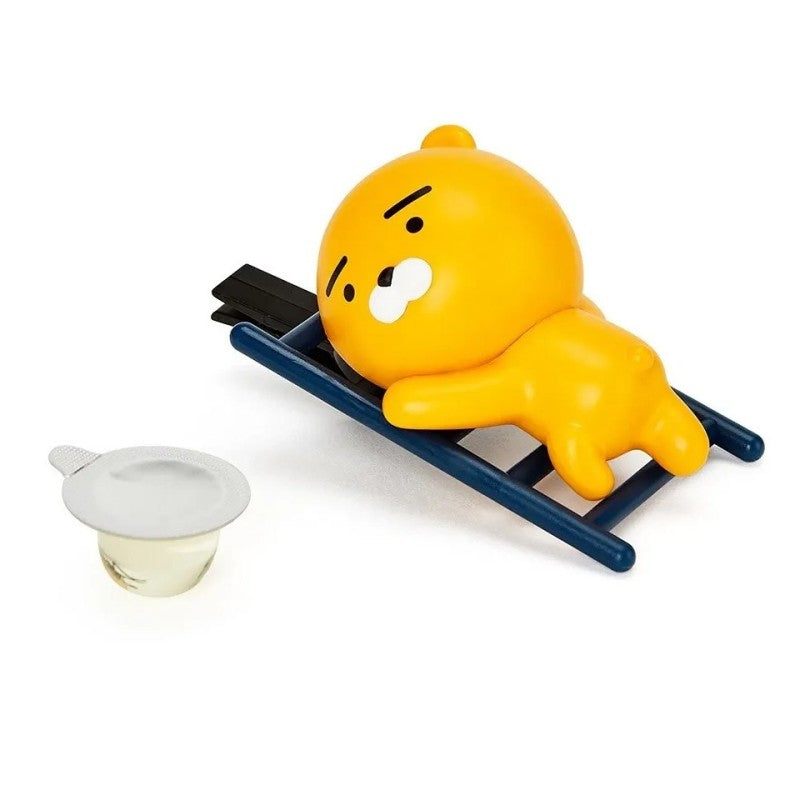 Kakao Friends Car Air Freshener Ladder Ryan Vent Clip