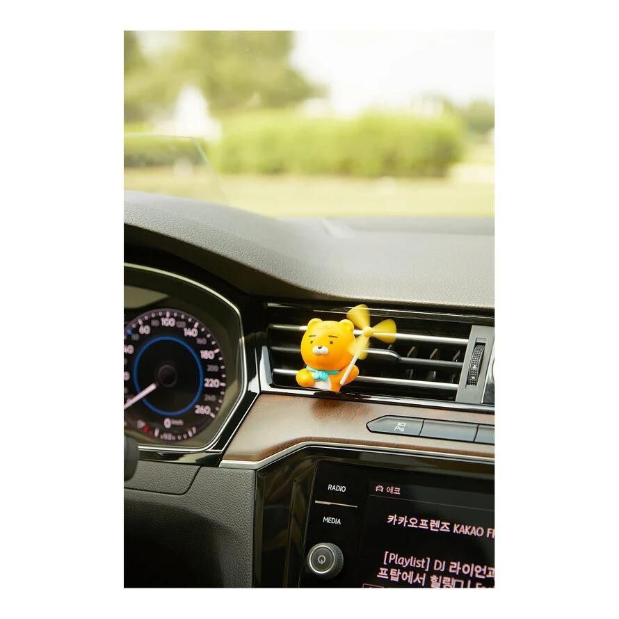Kakao Friends Car Air Freshener Pinwheel Little Ryan