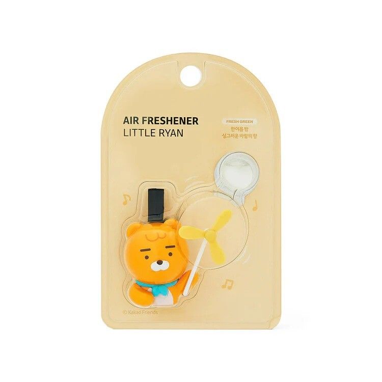 Kakao Friends Car Air Freshener Pinwheel Little Ryan