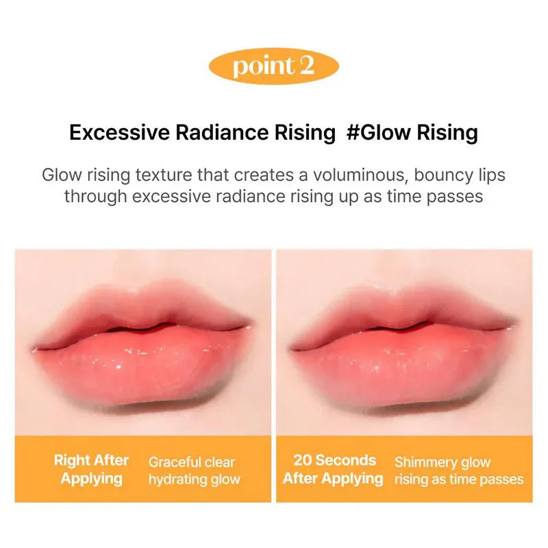 Etude House Over Glowy Tint #03 Ddori Apple Red