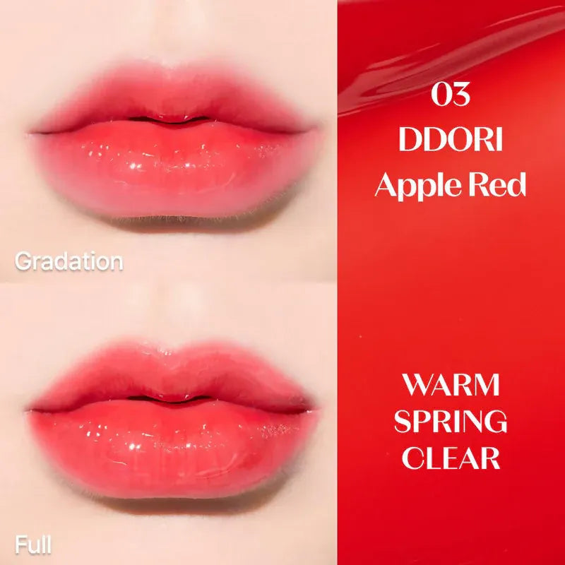 Etude House Over Glowy Tint #03 Ddori Apple Red