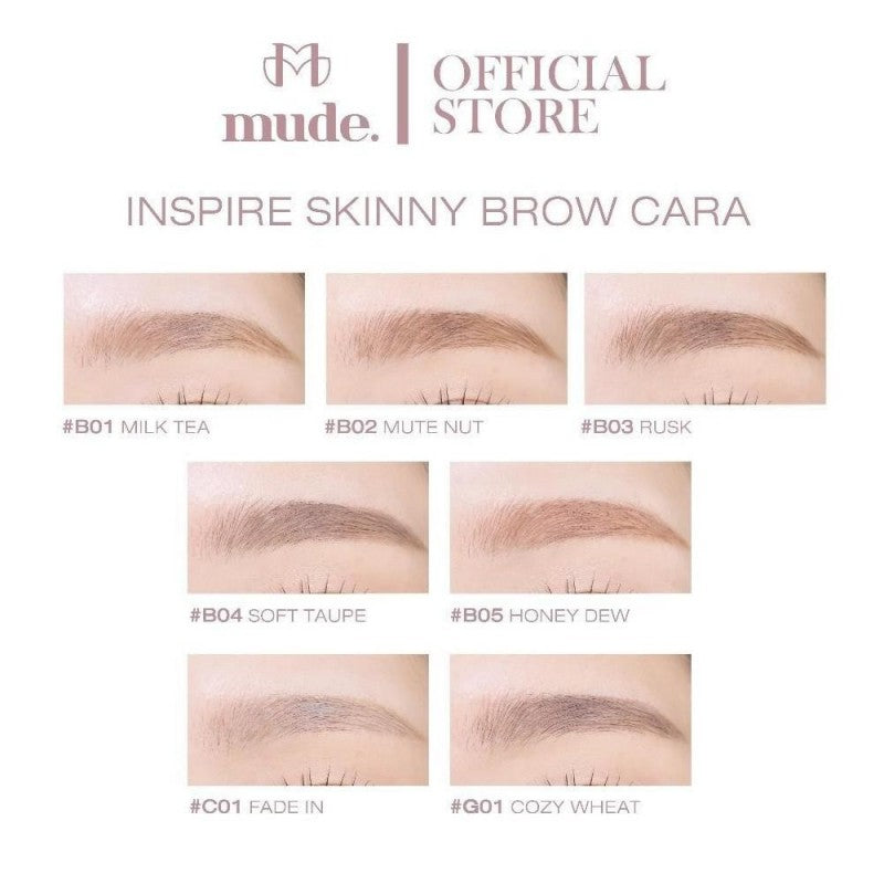 Mude Inspire Skinny Brow Cara #B01 Milk Tea