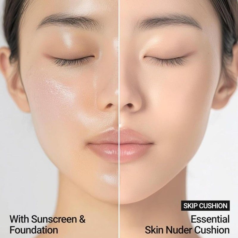 JungSaemMool Essential Skin Nuder Long Wear Cushion #17 Fair light