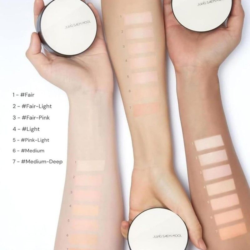 Jung Saem Mool郑瑄茉雾面控油气垫#19 Light