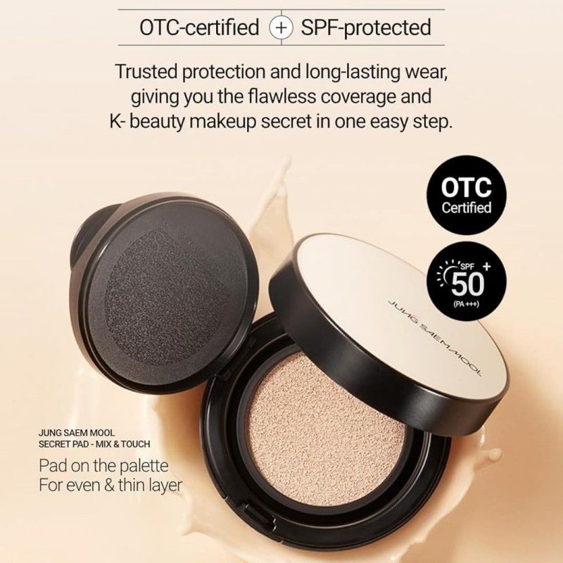 JungSaemMool Essential Skin Nuder Long Wear Cushion #17 Fair light