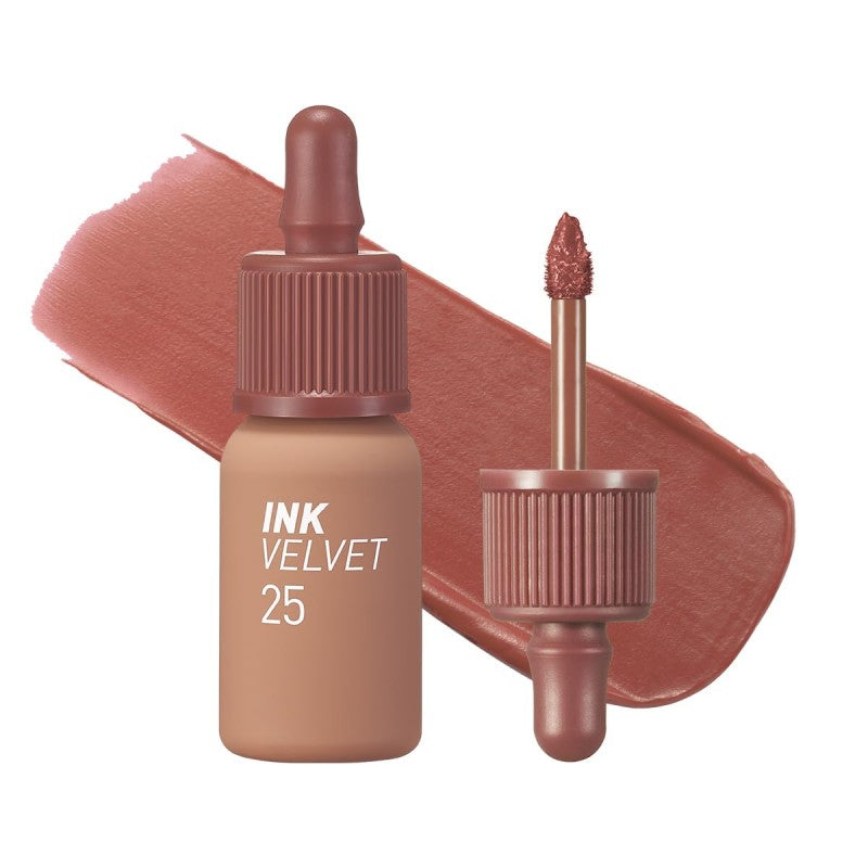 Peripera Ink The Velvet Liquid Lipstick #AD25 Cinnamon Nude