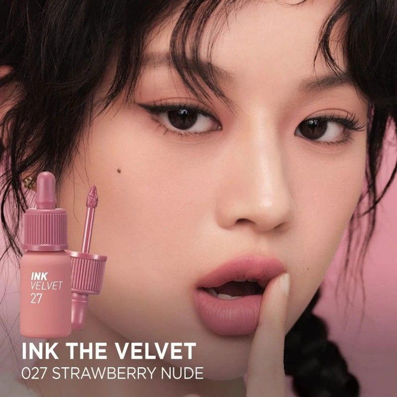 Peripera Ink The Velvet #AD27 Strawberry Nude