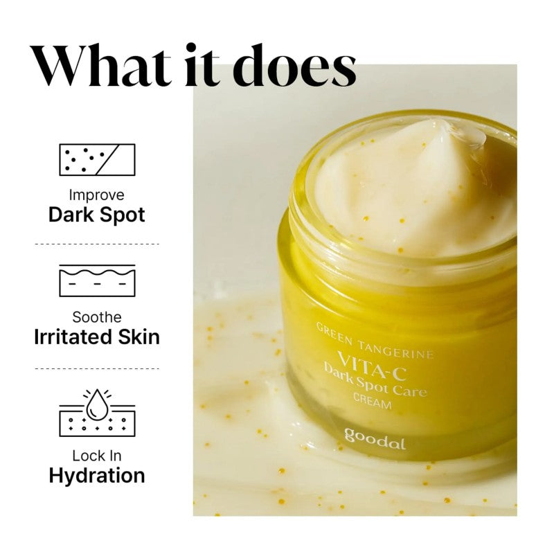 Goodal Green Tangerine Vitamin C Dark Spot Care Cream 50ml