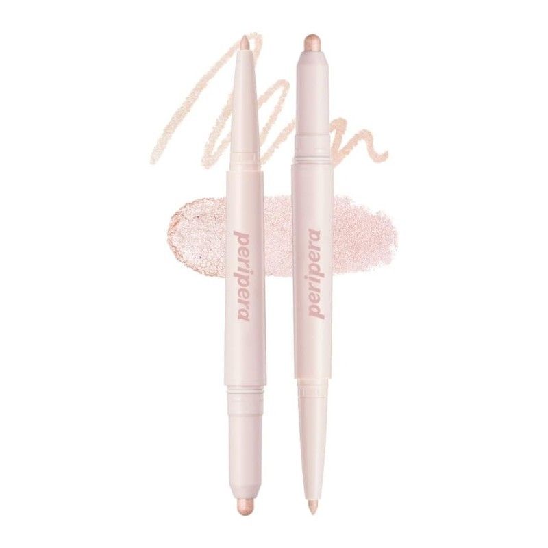 Peripera Sugar Twinkle Duo Eye Stick #01 DEWY NUDE