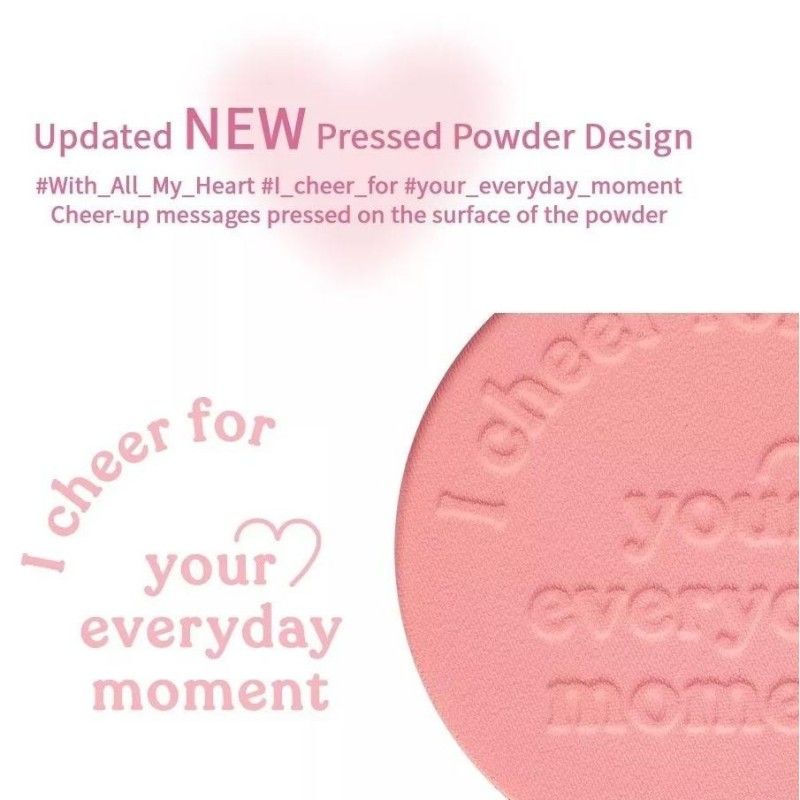 Peripera Pure Blushed Sunshine Cheek #12 Sunny Pink