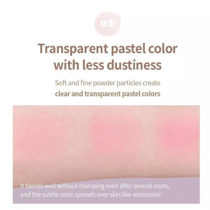 Peripera Pure Blushed Sunshine Cheek #12 Sunny Pink