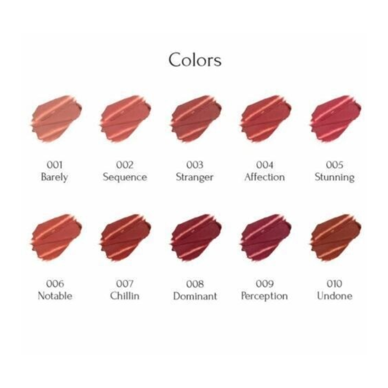 Muzigae Mansion冰块唇釉丝绒哑光#004 Affection 6ml