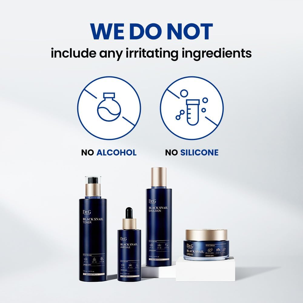 Dr.G Black Snail Special Set (Toner & Emulsion) 150ml*2