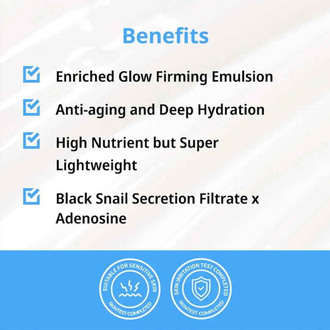 Dr.G Black Snail Special Set (Toner & Emulsion) 150ml*2
