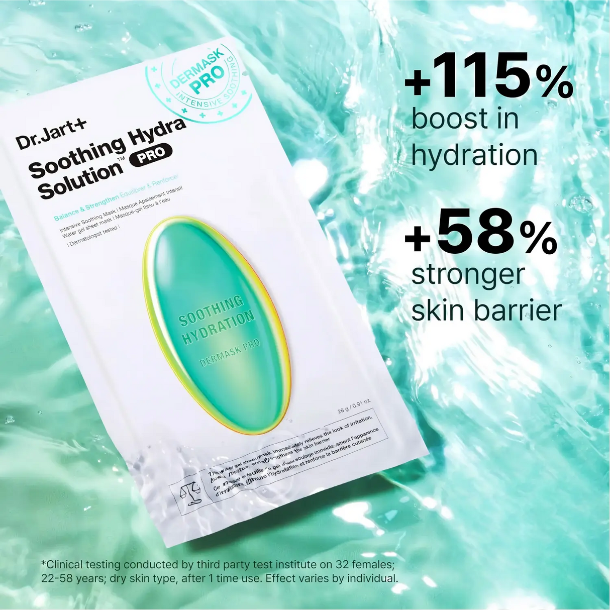Dr.Jart+ Dermask Soothing Hydra Solution Pro 5pcs
