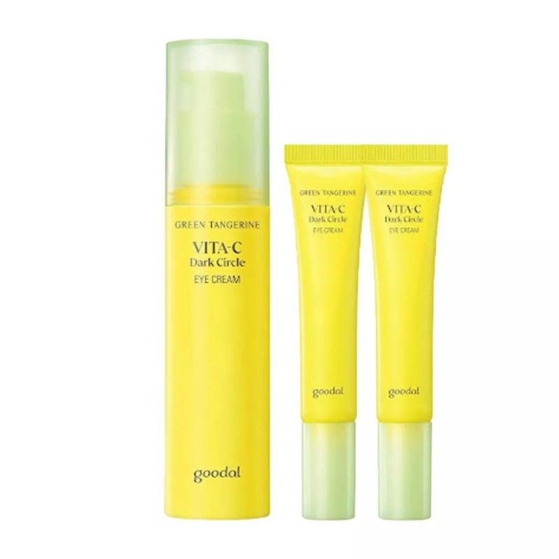 Goodal Green Tangerine Vita C Dark Circle Eye Cream 30m1+15ml+15ml