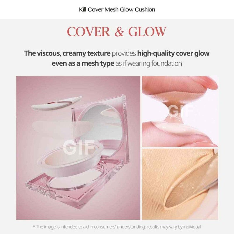 Clio Kill Cover Mesh Glow Cushion #03-BY Linen