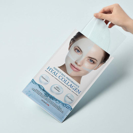 Dermafix Perfect Real Performance Hyal Collagen Mask 8pcs
