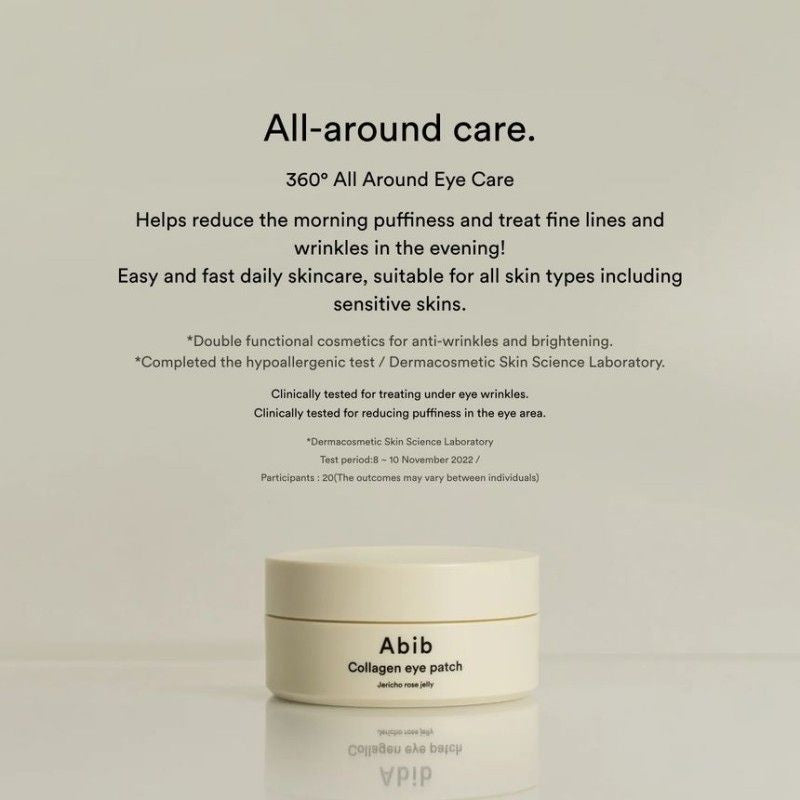 Abib Collagen Eye Patch Jericho Rose Jelly 60pcs
