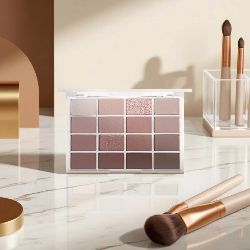 Wakemake Soft Blurring 16-Color Eyeshadow #06 Cocoa Blurring