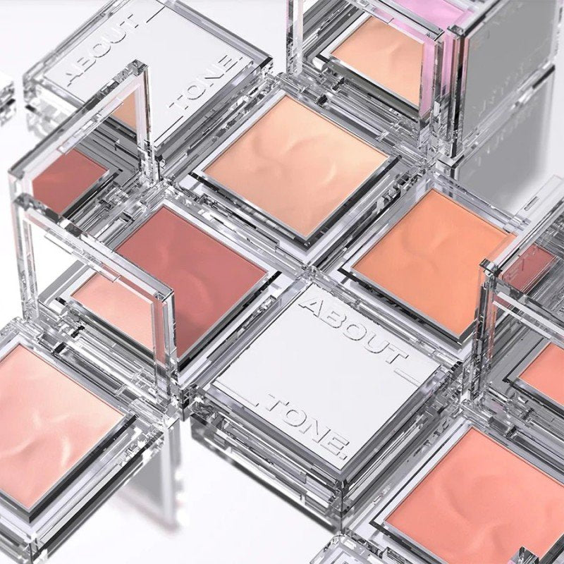 About Tone Fluffy Wear Blusher #02 Bashful Pink