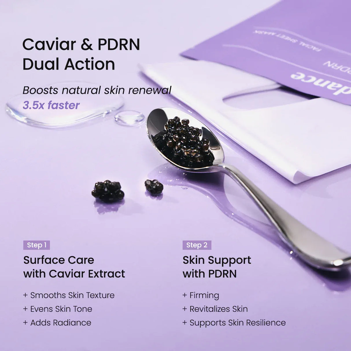 Biodance Rejuvenating Caviar PDRN Real Deep Mask 4pcs
