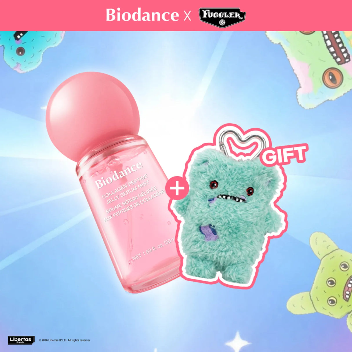 Biodance x Fuggler Collagen Peptide Jelly Serum Mist 50ml