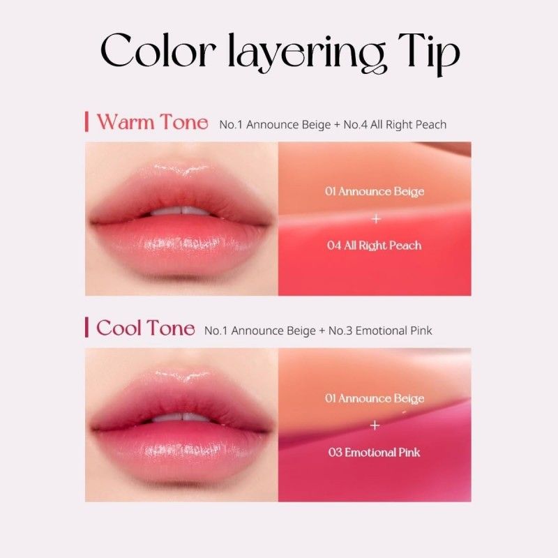 Peripera Water Bare Tint #04 All Right Peach