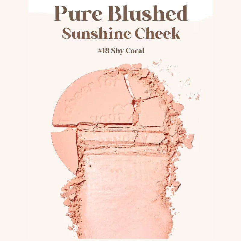 Peripera Pure Blushed Sunshine Cheek #18 Shy Cora