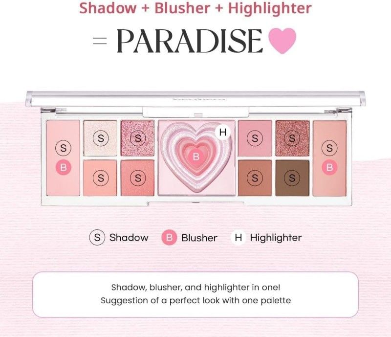 Peripera All Take Mood Like Palette #01 Prestige Pink