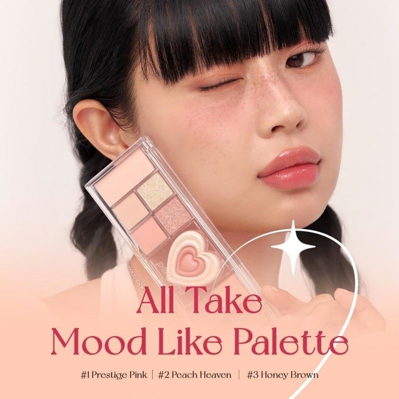 Peripera All Take Mood Like Palette Peritage #02 Peach Heaven
