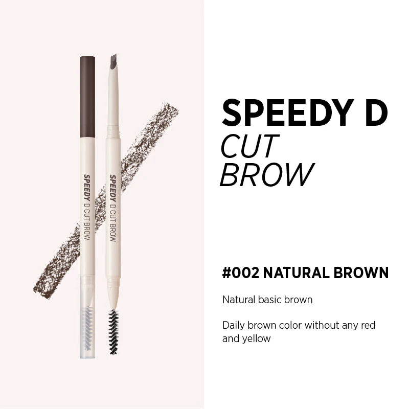 Peripera Speedy D Cut Brow #02 Natural Brown
