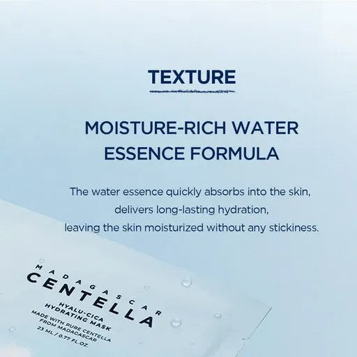 Skin1004 Madagascar Centella Hyalu-Cica Hydrating Mask 5pcs