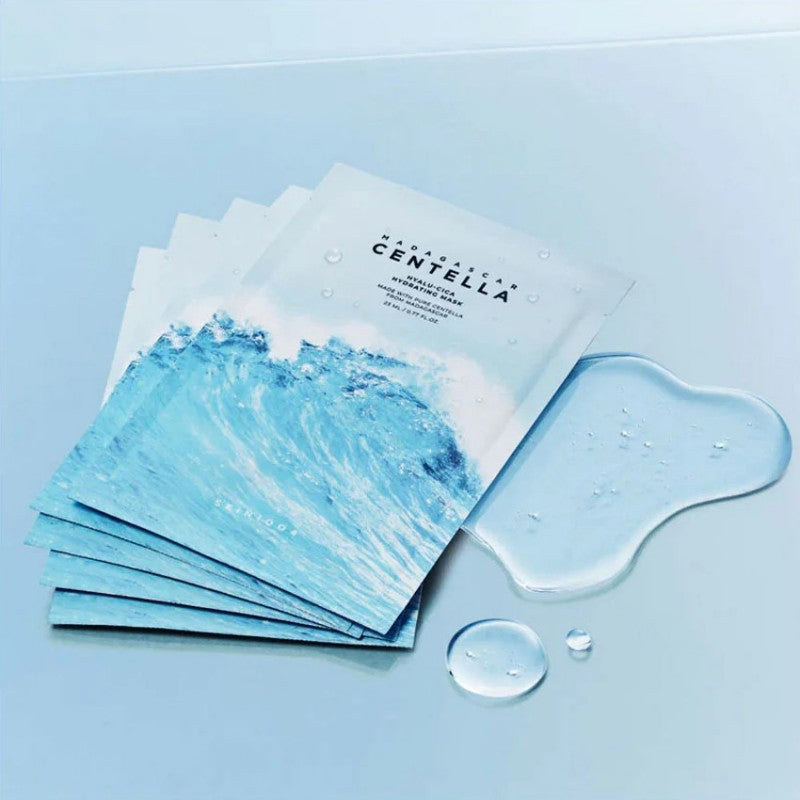 Skin1004 Madagascar Centella Hyalu-Cica Hydrating Mask 5pcs