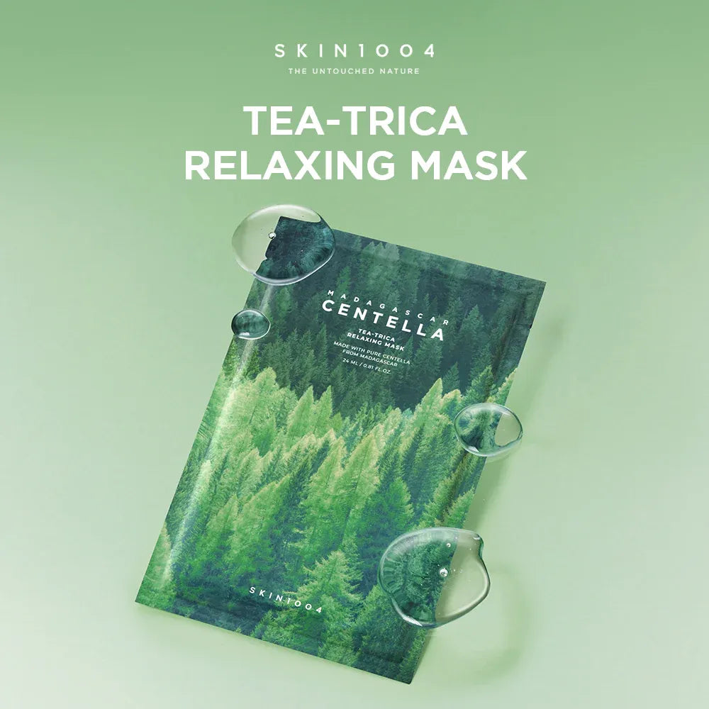 Skin1004 Madagascar Centella Tea-Trica Relaxing Mask 1pcs