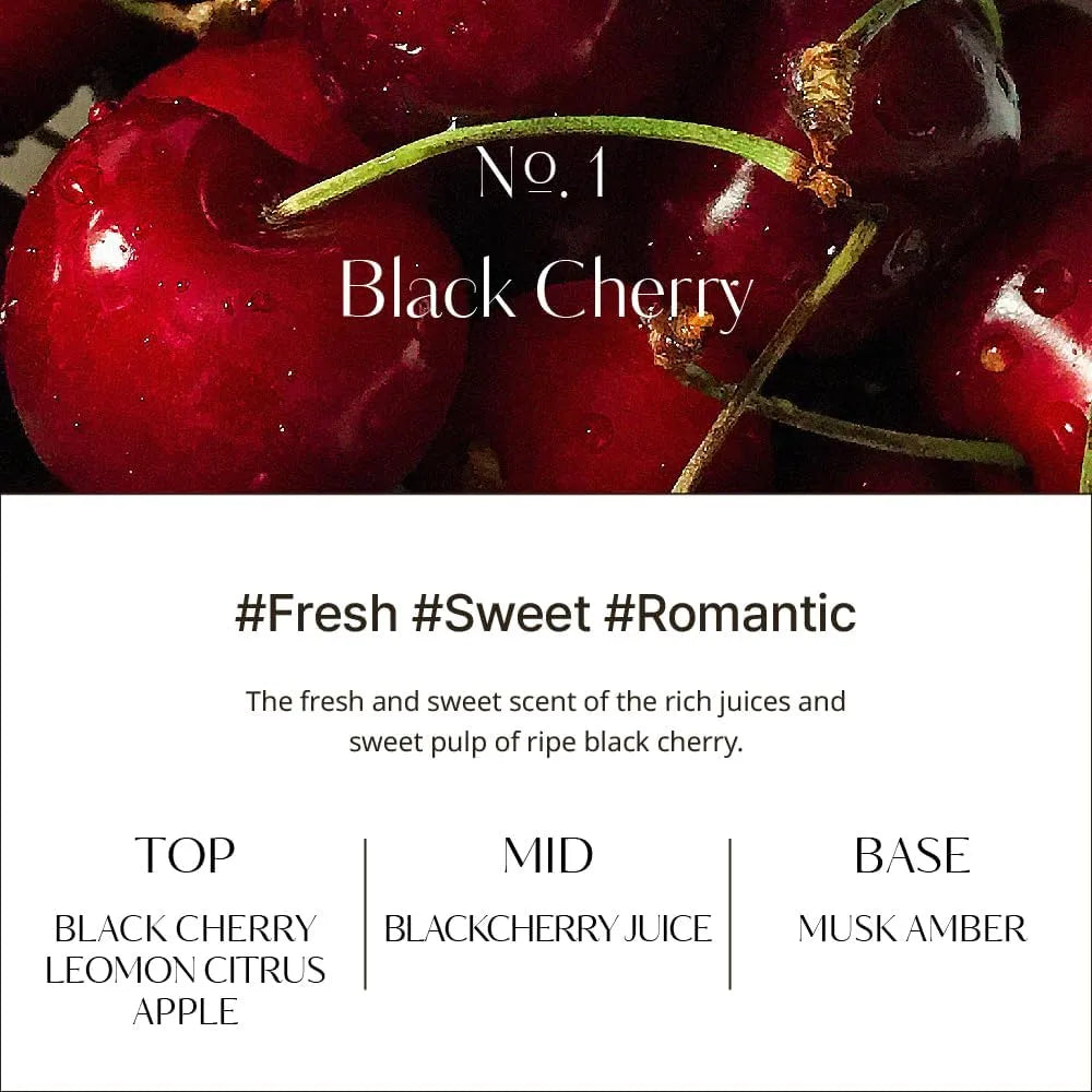 Hetras Objet Reed Diffuser #01 Black Cherry 200ml*2