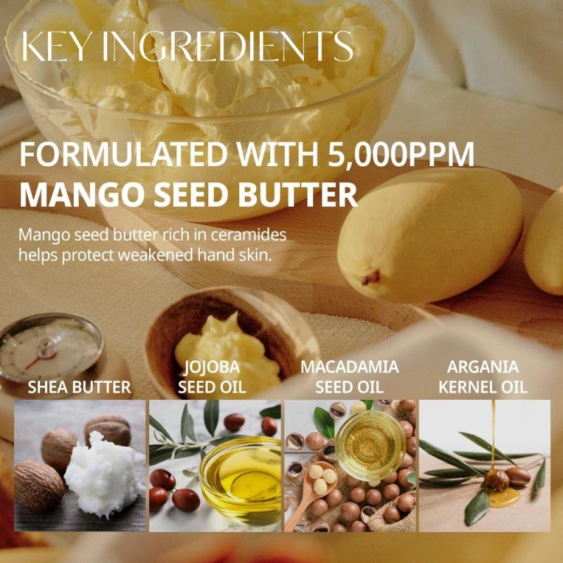 Hetras Perfumed Mango Seed Butter Hand Cream Muhwagwa 50g