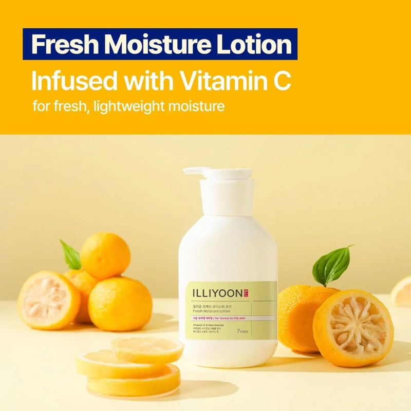 Illiyoon Fresh Moisture Body Lotion 350ml+75ml