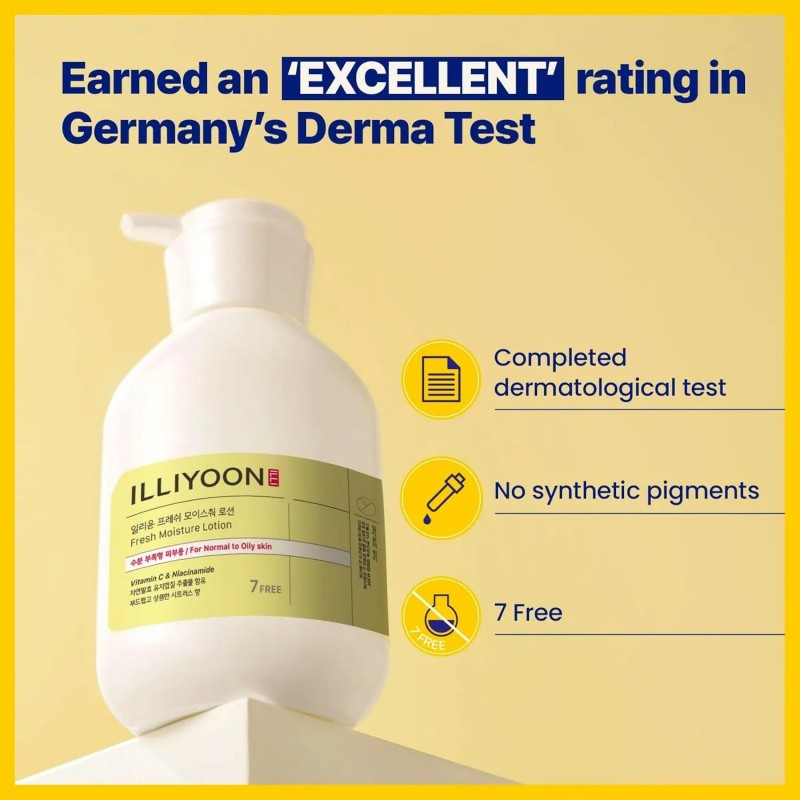 Illiyoon Fresh Moisture Body Lotion 350ml+75ml