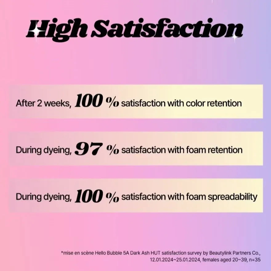 Mise En Scene爱茉莉美仙妆泡沫褪色剂