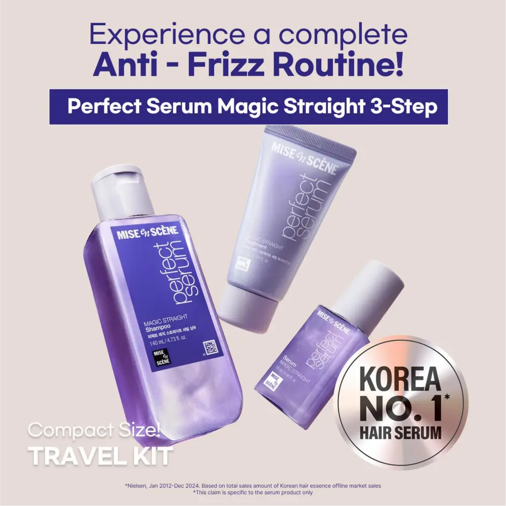 Mise En Scene Perfect Serum Magic Straight Kit (Travel Size)