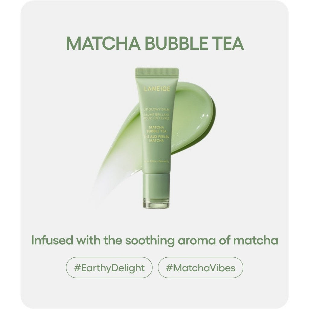 Laneige Lip Glowy Balm Matcha Bubble Tea 10g