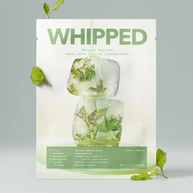 Whipped Mugtree Vegan Pore Cooling Squeeze Mask 1pcs