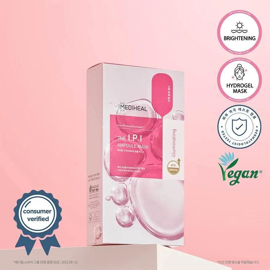 Mediheal THE I.P.I Brightening Ampoule Mask 10pcs